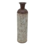 Jarra Decorativa Prateada/Rústica