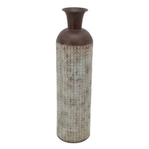 Jarra Decorativa Prateada/Rústica