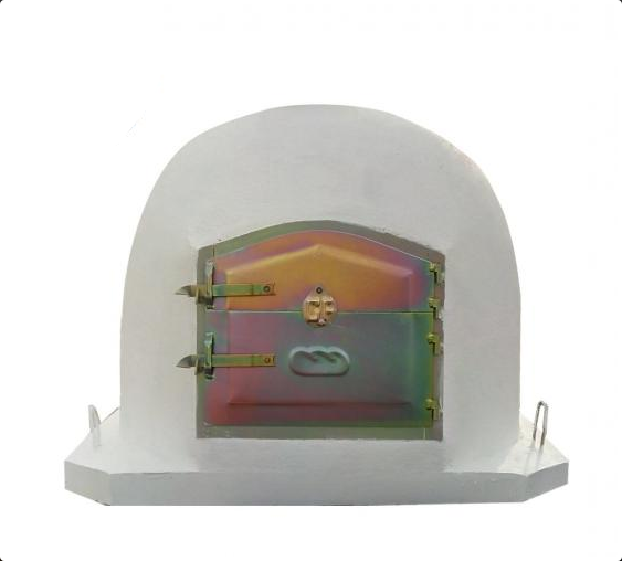 Forno a lenha Santarém artesanal, robusto e de alta qualidade, ideal para cozeduras tradicionais com sabor autêntico.