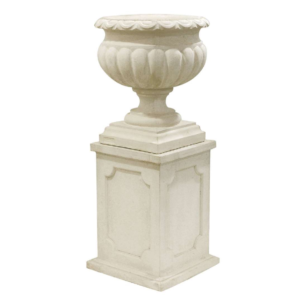 Vaso de Pé com Base Grande