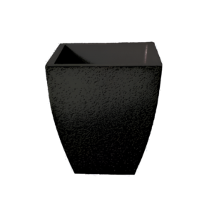 Vaso em betão grande resistente e versátil, ideal para decoração interior e exterior