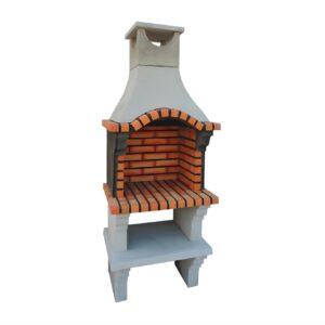 A Churrasqueira Crook I oferece praticidade, durabilidade e um sabor autêntico no churrasco. Fabricada em betão resistente, é fácil de instalar e perfeita para momentos ao ar livre.