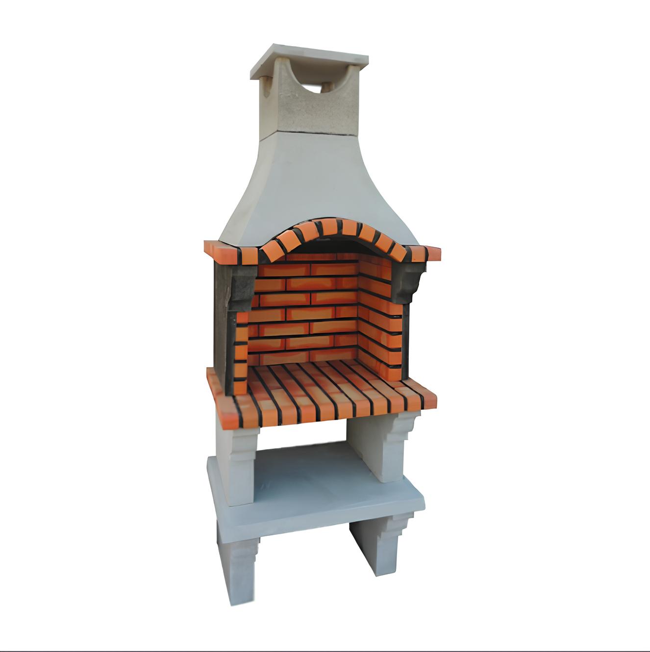 A Churrasqueira Crook I oferece praticidade, durabilidade e um sabor autêntico no churrasco. Fabricada em betão resistente, é fácil de instalar e perfeita para momentos ao ar livre.