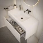 Móvel New Ripper com Lavatório Carga Mineral