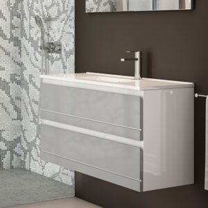 Móvel Hilton Fundo Reduzido com Lavatório Cerâmico