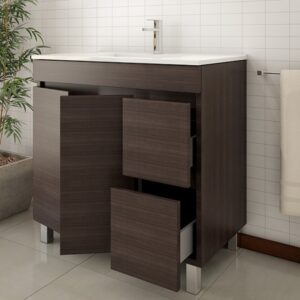 Móvel Braga Fundo Reduzido com Lavatório Cerâmico