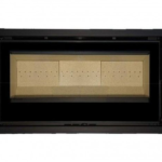 Recuperador de calor Onix 1000 Style da Solrak em vidro serigrafado, classe A+, 8,1 kW de potência, ideal para aquecer espaços amplos