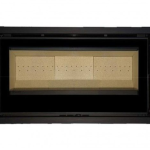 Recuperador de calor Onix 1000 Style da Solrak em vidro serigrafado, classe A+, 8,1 kW de potência, ideal para aquecer espaços amplos