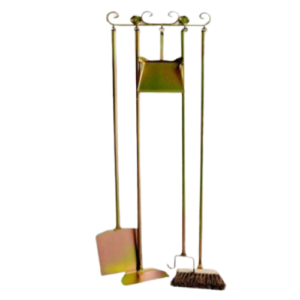 Kit 5 peças utensílios para forno a lenha completo