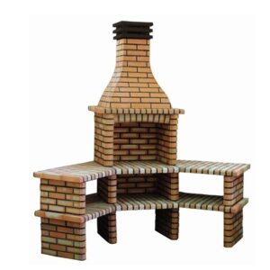 Churrasqueira Brick de canto