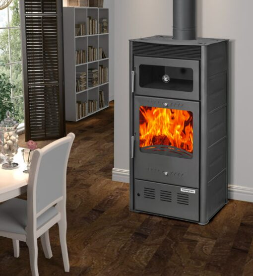 Aqueça o seu lar e cozinhe com o calor da lenha.